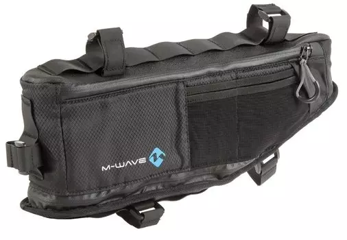 Велоподсумок M-WAVE подрамный, раскладной, объемом до 4,2 литров, водонепроницаемый, 5-122632
