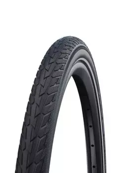 Велопокрышка 28" Schwalbe ROAD CRUISER, 28x1.40 700x35C (37-622), wired, black/white, A236856