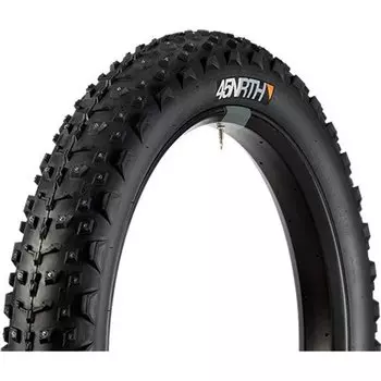 Велопокрышка 45NRTH, Dillinger 4 Fatbike Faltreifen 240 Spikes TR 26x4,0 Zoll-60TPI (TR4580), NRT316926