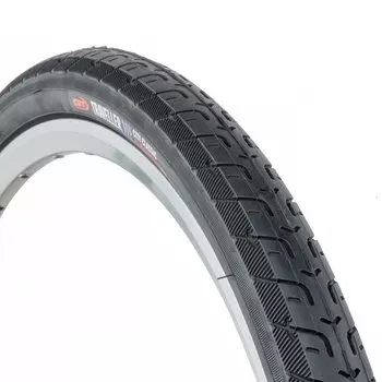 Велопокрышка AUTHOR TRA-CITY, 26"х1,5, слик, 27 TPI (CST логотип), черный, 8-37596405
