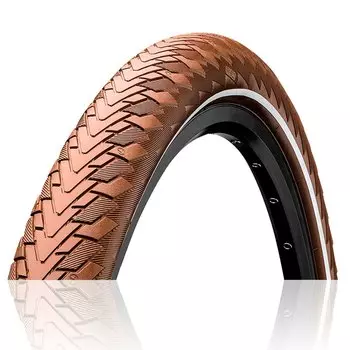 Велопокрышка Continental CONTACT Cruiser, 28 x 2.0 (50-622), Reflex, SafetySystem Breaker, E2, коричневый, 101517