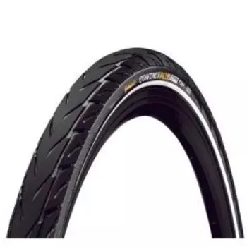 Велопокрышка Continental CONTACT Plus City, 26 x 2.20 (55-559), Reflex, SafetyPlus Breaker, E50, черный, 101334