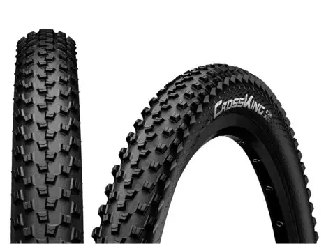 Велопокрышка Continental Cross King, 24 x 2.00 (50-507), 3/180 TPI, E25, черный, 101688