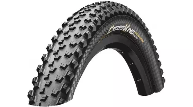 Велопокрышка Continental Cross King II 2.2, 27.5x2.2 (55-584), складная, PureGrip, ShieldWall System, черный, 150291