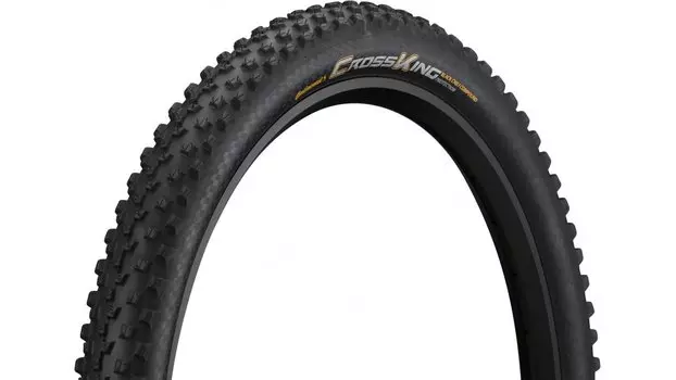 Велопокрышка CONTINENTAL Cross King ProTection, 27.5x2.2, 55-584, MTB, black, folding, 180 tpi, RA364527522