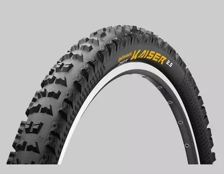Велопокрышка Continental Der Kaiser 2.5, 26x2,5 (62-559), MTB, черная 01002260000