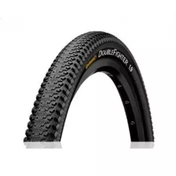 Велопокрышка CONTINENTAL Double Fighter 3 Reflex, 28 x 1 3/8 x 1 5/8, 37-622, MTB, black, wire bead, 180, RA36528138