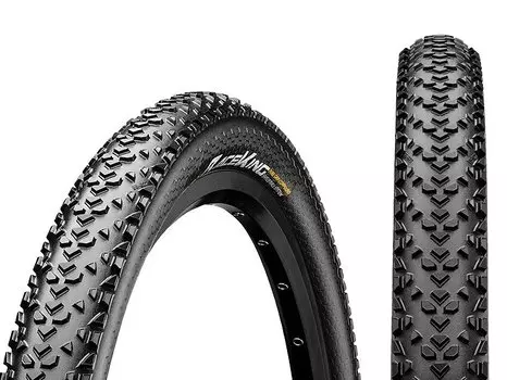 Велопокрышка Continental Race King II 2.0, 27.5 x 2.0 (50-584), складная, PureGrip, ShieldWall System, черный, 150309