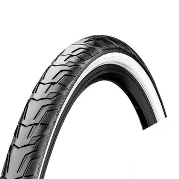 Велопокрышка Continental RIDE City, 28 x 1.75 (47-622), Reflex, ExtraPuncture Belt, 3/180TPI, чёрный/белый, 101658