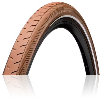 Велопокрышка Continental RIDE Classic, 28 x 1.6 (42-622), Reflex, ExtraPuncture Belt, 3/180 TPI, E25, коричневый, 101545
