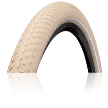 Велопокрышка Continental Ride Cruiser, полуслик, 28x2.0(50-622), кремовая, 180TPI, 101533