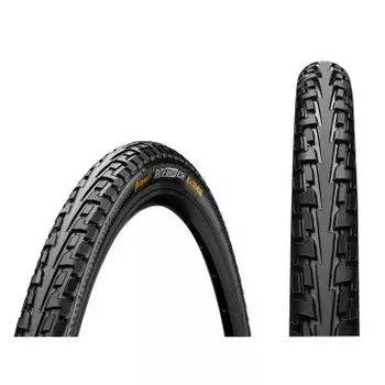 Велопокрышка Continental RIDE Tour, 28 x 1 1/8, 180TPI, черная, защита от проколов, 101151