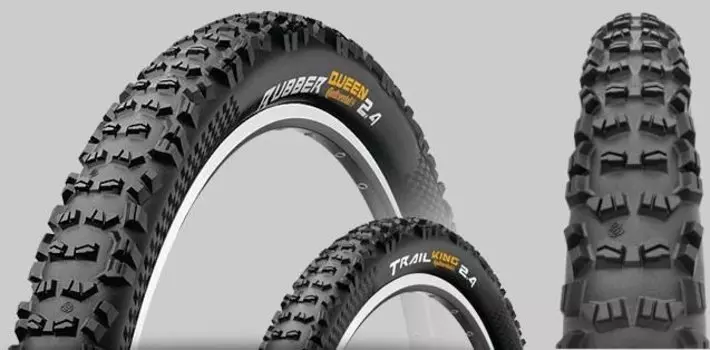 Велопокрышка Continental Rubber Queen 2.2, 26x2.2, (55-559)