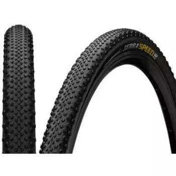 Велопокрышка Continental Terra Speed, 27,5 x 1,35, 35-584, складная, 3/180TPI, BlackChili, ProTection, E25, TR, 101719