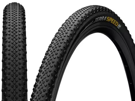 Велопокрышка Continental Terra Speed, 27,5 x 1,35, 35-584, складная, 3/180TPI, BlackChili, ProTection, E25, TR, 101719