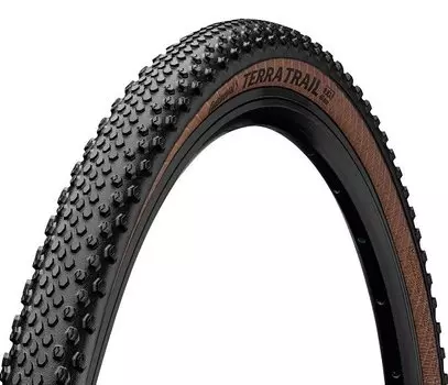 Велопокрышка Continental Terra Trail, 28 x 1,5, 40-622, складная, BlackChili, ProTection, E25, черно-прозрачный, 101836
