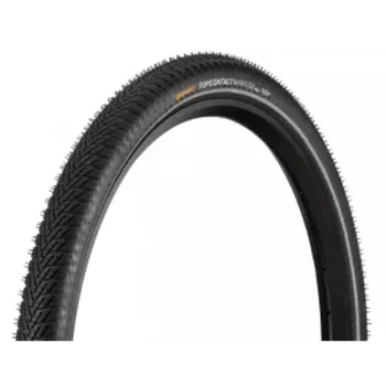 Велопокрышка Continental TopContact Winter II Premium, 27.5 x 2.0, Reflex, складная, Vectran Breaker, черный, 101281