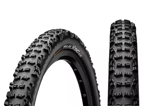 Велопокрышка Continental Trail King II 2.4, 26 x 2.4, (60-559), 3/180TPI, E25, черный, 150414