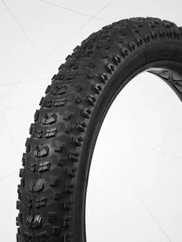 Велопокрышка для фэтбайка VeeTire BULLDOZER, 120 TPI, SC, 26" x 4.25, черная, B37308