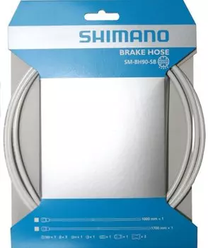 Гидролиния SHIMANO BH90-SBW, 1000мм, обрезной, цвет белый, TL-BH61 ISMBH90SBW100