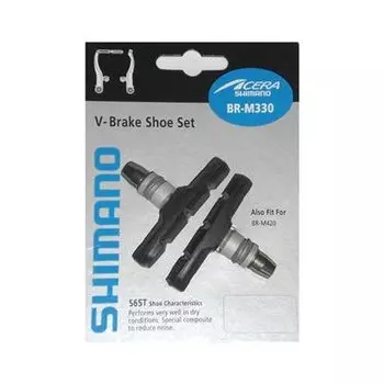 Тормозные колодки SHIMANO для v-brake BR-M330, 50 пар Y8GP9803A