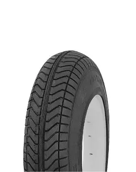 Велопокрышка HORST, для детских колясок, 200x50 (50-94), слик, серая, 00-011122