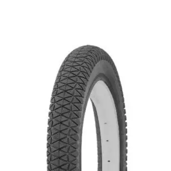 Велопокрышка HORST, для MTB, 14x2.125 (57-254), низкий, черная, 00-011028