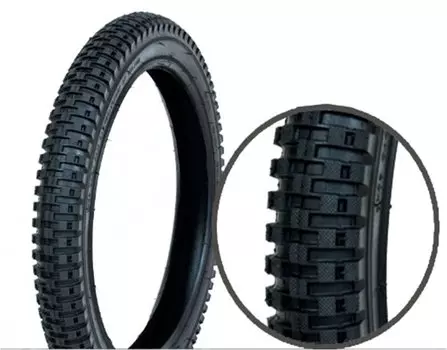 Велопокрышка HORST G-828, MINI, 16x2.125 (54-305), 30 TPI, средний, черная, 00-001037