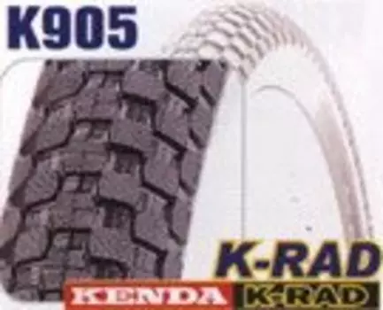 Велопокрышка KENDA 20"х2.125" (57-406), K905, K-RAD, низкий, PREMIUM, 5-527076