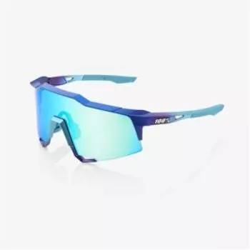 Велоочки 100% Speedcraft, спортивные, Matte Metallic Into The Fade / Blue Topaz Multilayer Mirror Lens, 61001-228-01