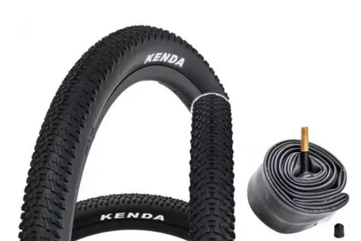 Велопокрышка Kenda K-1153 24''x2.10, протектор Small Block Eight-2, черная, для подросткового горного велосипеда, 527478