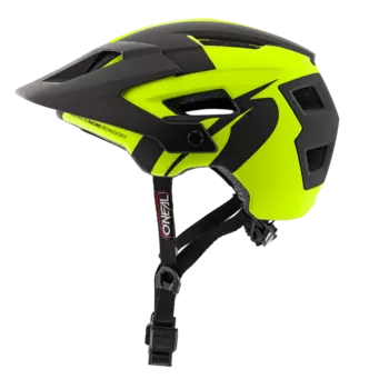 Шлем велосипедный O´Neal Defender 2.0, серебристо-желто-черный