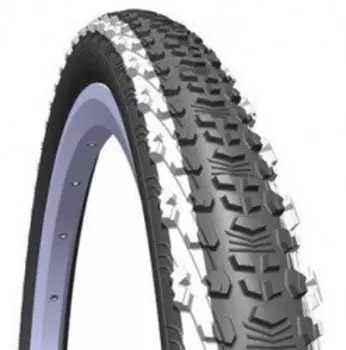 Велопокрышка RUBENA V85 OCELOT, 27,5 x 2,10 (54-584), CL, черный/белый, 510951726042
