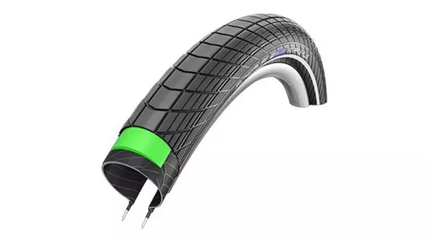 Велопокрышка Schwalbe BIG APPLE 28x2.00 (50-622), HS430 KevlarGuard, черный, 11100429.01