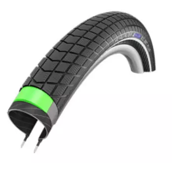 Велопокрышка Schwalbe BIG BEN PLUS 20"x2,15 (55-406), GreenGuard, Endurance, Black-Reflex, 11101122