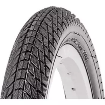 Покрышка велосипедная Kenda ''KONTAKT' K-841,16''x1.75, полуслик, черный, 526619