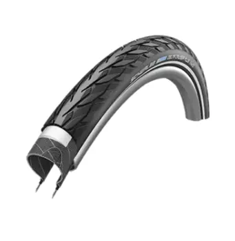 Велопокрышка Schwalbe DELTA CRUISER PLUS, 28x1.40 700x35C (37-622), PunctureGuard, SBC, Black-Reflex, 11101077