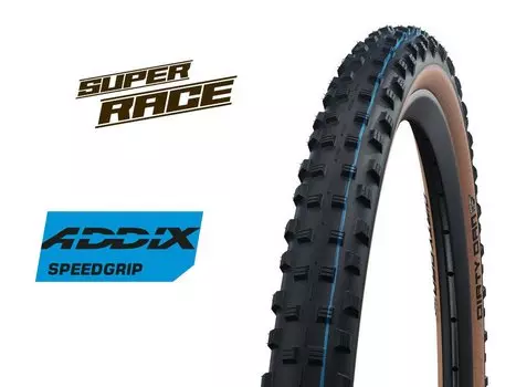 Велопокрышка Schwalbe DIRTY DAN Evo, 29x2.00, 710 г, фолдинговая, бескамерная, цвет Transparent Sidewall, 11654442