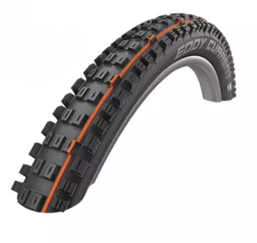Велопокрышка Schwalbe EDDY CURRENT FRONT, 29x2.60 (65-622), Super Gravity, TLE, Addix Soft, 67EPI, черный, 11654023