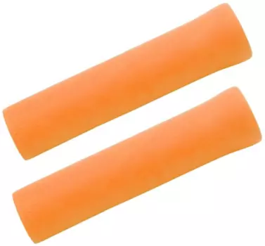 Грипсы велосипедные M-Wave 100% силикон, 130 мм, оранжевый, 410707
