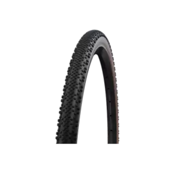 Велопокрышка Schwalbe G-ONE BITE Perf, RaceGuard, TLE 40-622 B/BRZ-SK HS487 ADDIX 67EP, бескамерная, черная, 11654356