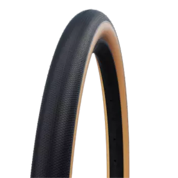 Велопокрышка Schwalbe G-ONE SPEED 27.5x2.00 (Franz.Bez.650Bx50), фолдинговая, бескамерная, черно-коричневая, 11654355