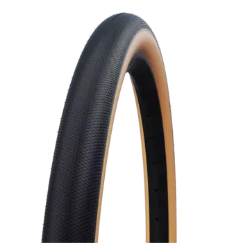 Велопокрышка Schwalbe G-ONE SPEED 27.5x2.00 (Franz.Bez.650Bx50), фолдинговая, бескамерная, черно-коричневая, 11654355