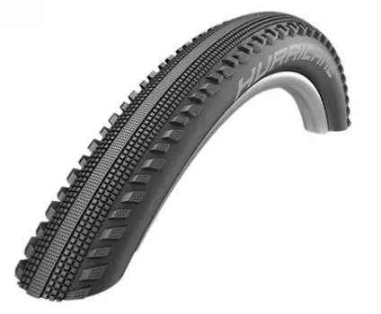 Велопокрышка Schwalbe HURRICANE, 27.5x2.25 650B (57-584), Performance, HS499, ADDIX, 67EPI, черный, 11159051