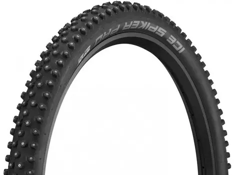 Велопокрышка Schwalbe ICE SPIKER PRO SnakeSkin, TL-Ready, folding, EVOLUTION, 27,5x2,25 (57-584), black, A194160