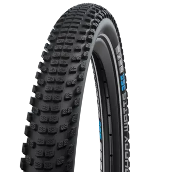 Велопокрышка Schwalbe JOHNNY WATTS 365, 27.5x2.6, 1225 гр, проволочный корд, камерная, черная, 11159378