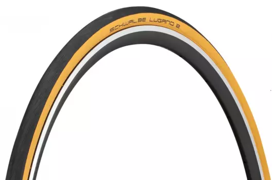 Велопокрышка Schwalbe LUGANO II, 700x25C (25-622), K-Guard, B/CL-SK, HS471, SiC, 50EPI, Classic-Skin, 11159025