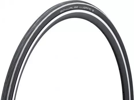 Велопокрышка SCHWALBE Lugano II, 700x28, 28-622, road, black, wire bead, 50 tpi, 400 g, RA3463170028