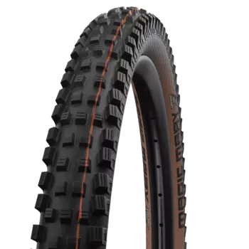 Велопокрышка Schwalbe MAGIC MARY 27.5 x 2.40, 1220 г, фолдинговая, бескамерная, цвет Bronze Sidewall, 11654381