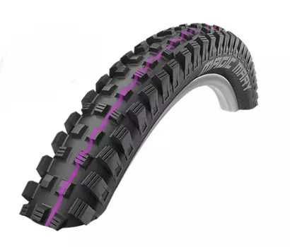 Велопокрышка Schwalbe MAGIC MARY, 27.5x2.60-650B (65-584), Downhill, B/B-SK HS447, Addix U-Soft, черный, 11100966.01